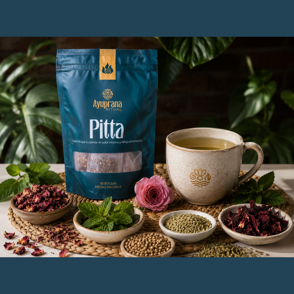 Pitta - Frescura y Calma - 30 Bolsitas de Té